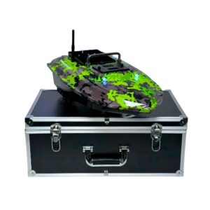 DANCRIS - Crazy Carp Ultra Etetőhajó - táskával - 15.600mAh aksi