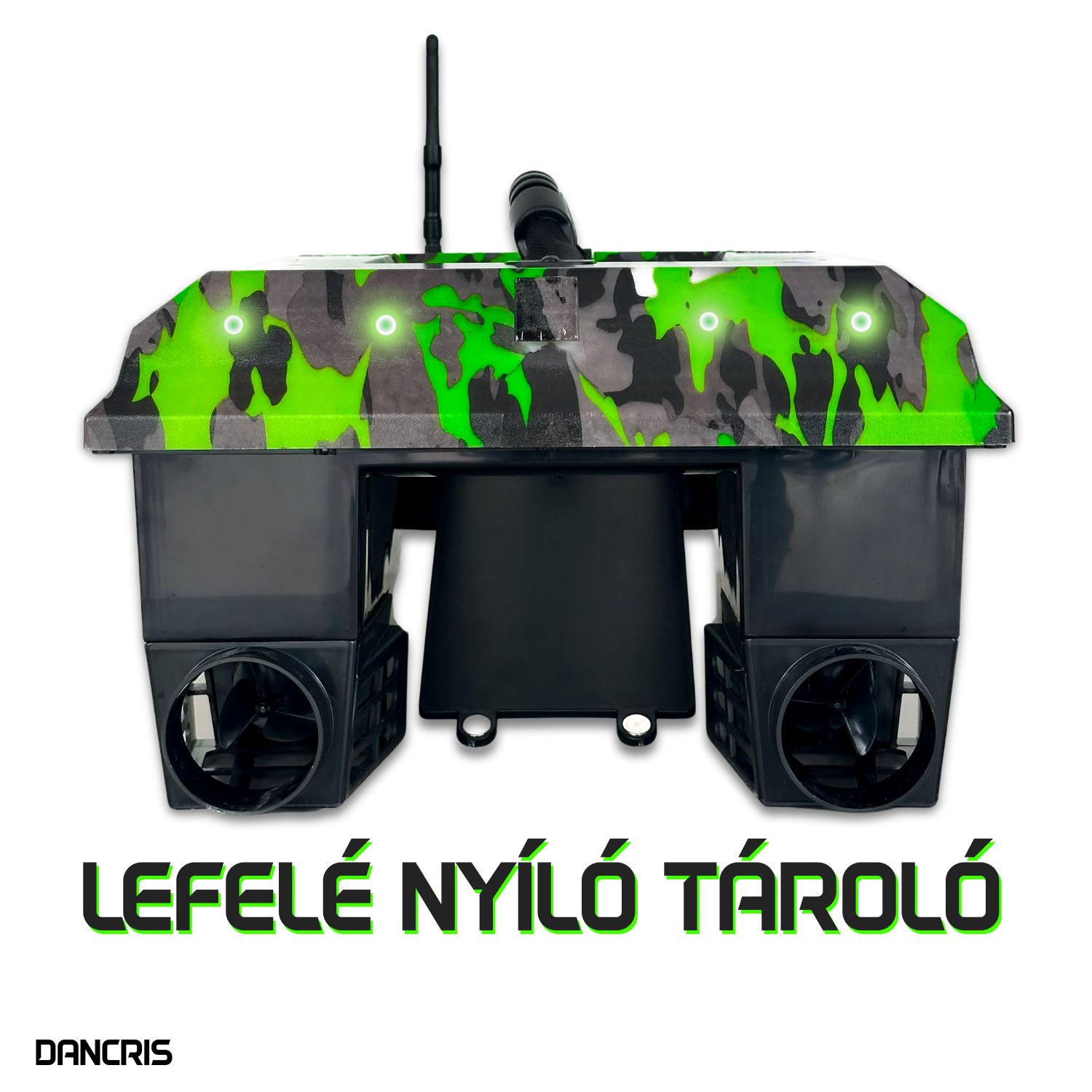 DANCRIS - Baitminator X3 GPS Etetőhajó Toslon halradarral - Image 3