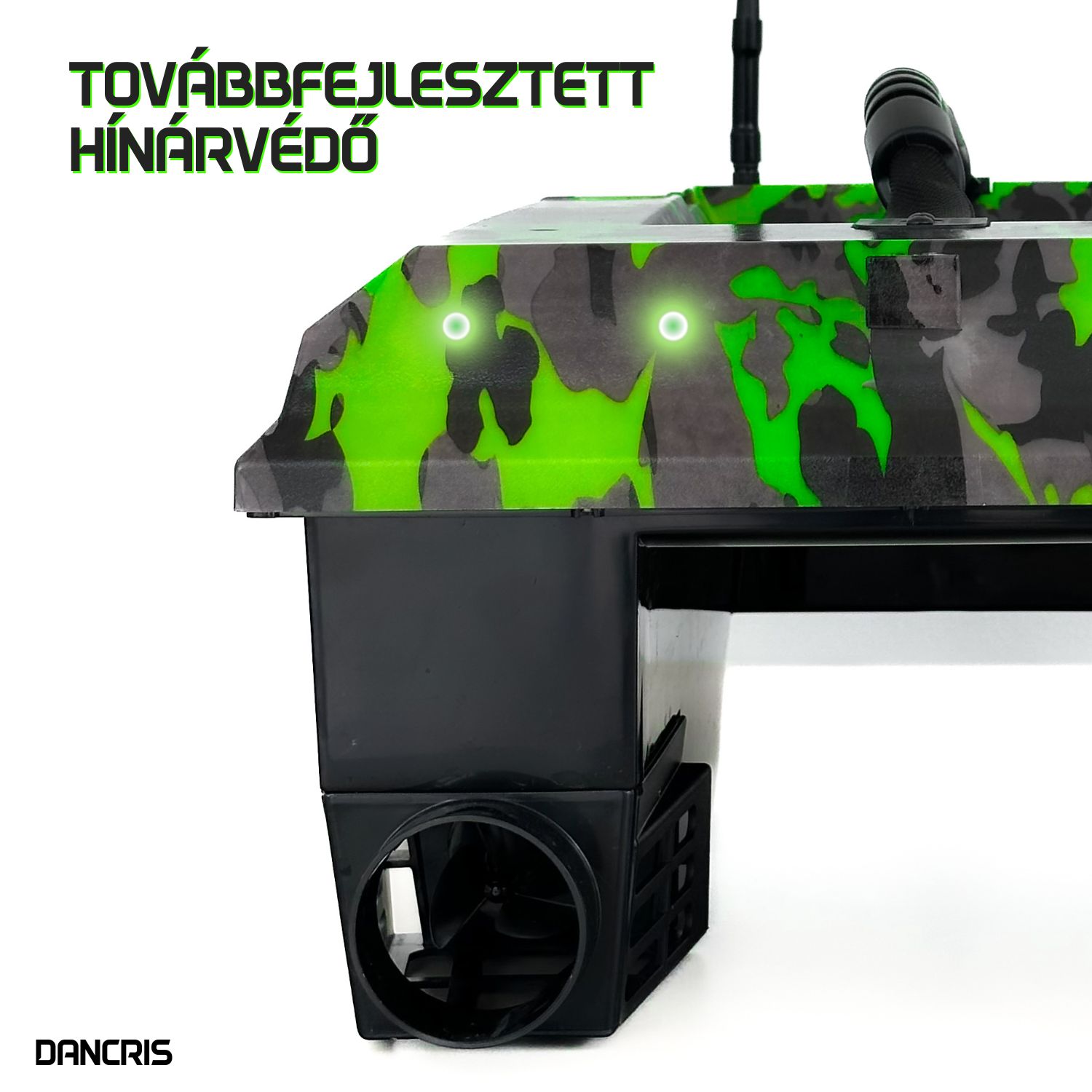 DANCRIS - Baitminator X3 GPS Etetőhajó Toslon halradarral - Image 2
